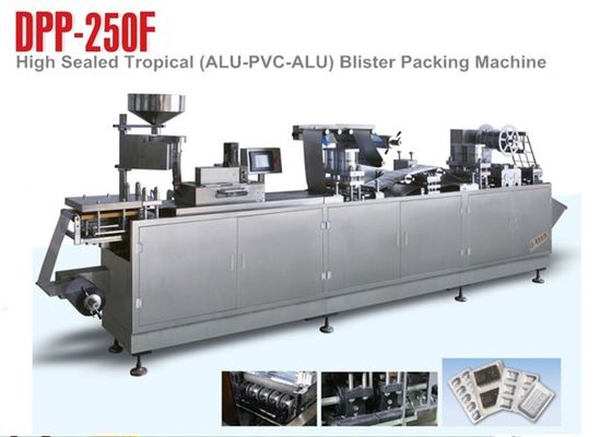 PVC AL veya AL AL ​​AL ​​veya PVC AL Tropik Blister Makine DPP-250F Ambalaj